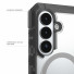 UAG Urban Armor Gear Trooper Case mit Magnet-Modul | Samsung Galaxy S26 | transparent/ash (grau) | 214518114G31