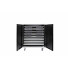 LEBA NoteCart UniFit 24 Laptop/Tablet Ladewagenschrank | Ausziehbare Regale | Steckdosen | 17