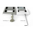 smart things sDock nano iP15 Wandhalterung | Apple iPhone 17e/16e/16/15/15 Pro/14/14 Pro/13/13 Pro/12/12 Pro | schwarz | s30__iP15 b