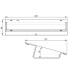 smart things sWedge sDock Fix Wand/Tischkonsole | für sDock Fix Wandhalterungen | schwarz | sW15