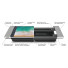 smart things sWedge sDock Fix Wand/Tischkonsole | für sDock Fix Wandhalterungen | schwarz | sW15