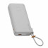 Xtorm Go2 Series Powerbank | 20.000 mAh | 30W / 2x USB-C / 1x USB-A / integriertes Ladekabel | ice (weiß) | XG2E30W207C