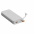 Xtorm Go2 Series Powerbank | 20.000 mAh | 30W / 2x USB-C / 1x USB-A / integriertes Ladekabel | ice (weiß) | XG2E30W207C