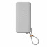Xtorm Go2 Series Powerbank | 20.000 mAh | 30W / 2x USB-C / 1x USB-A / integriertes Ladekabel | ice (weiß) | XG2E30W207C
