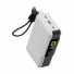 Xtorm NextGen6 PowerBank | 20.000 mAh | 35W / PD / 2x USB-C / 1x USB-A / integriertes Ladekabel | weiß | XNG200W35