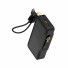 Xtorm NextGen6 PowerBank | 10.000 mAh | 35W / PD / 2x USB-C / 1x USB-A / integriertes Ladekabel | schwarz | XNG101W35