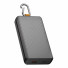 Xtorm Go2 Series Solar Powerbank & Taschenlampe | 10.000 mAh | 20W / 1x USB-C / 1x USB-A | charcoal schwarz | XG2ES101