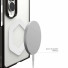 UAG Urban Armor Gear Mouve Case mit Magnet-Modul | Samsung Galaxy Z Fold8 | ice (transparent)/schwarz | 214562114343