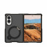UAG Urban Armor Gear Mouve XTE 360 Kickstand Case mit Magnet-Modul | Samsung Galaxy Z Fold8 | ash (grau transparent)/schwarz | 214563113131