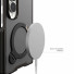 UAG Urban Armor Gear Mouve XTE 360 Kickstand Case mit Magnet-Modul | Samsung Galaxy Z Fold8 | ash (grau transparent)/schwarz | 214563113131