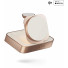 EOL - Zens Travel Series 2 in 1 Wireless Charger Pro 2 + Watch mit Netzteil 20W | 15W | Qi2 | kupfer | ZEDC28W/00