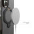UAG Urban Armor Gear Mouve XTE 360 Kickstand Case mit Magnet-Modul | Samsung Galaxy Z Fold8 Ultra | ash (grau transparent)/schwarz | 214564113131