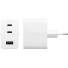 empower by PanzerGlass Turbo Wand-Ladegerät | 70W | 2x USB-C / 1x USB-A | weiß | EM31479