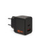 UAG Urban Armor Gear SRGE GaN Wand-Ladegerät | 30W | PD | 1x USB-C / 1x USB-A | schwarz | 9B4435114040