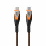 UAG Urban Armor Gear Rugged Kevlar Kabel | USB-C auf USB-C | 140W | 1,5m | schwarz/orange | 9B444011V4097