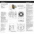 smart things WallBase 80 Magnetisches Qi2 Unterputz-Ladegerät für Smartphones | 15W | 80 mm | Qi | schwarz | WB80 b