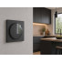 smart things WallBase 80 Magnetisches Qi2 Unterputz-Ladegerät für Smartphones | 15W | 80 mm | Qi | schwarz | WB80 b