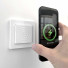 smart things WallBase 55 Magnetisches Qi2 Unterputz-Ladegerät für Smartphones | 15W | 55 mm | Qi | weiß | WB55 w