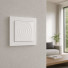 smart things WallBase 55 Magnetisches Qi2 Unterputz-Ladegerät für Smartphones | 15W | 55 mm | Qi | weiß | WB55 w