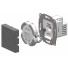 smart things WallBase 55 Magnetisches Qi2 Unterputz-Ladegerät für Smartphones | 15W | 55 mm | Qi | schwarz | WB55 b