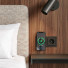 smart things WallBase 55 Magnetisches Qi2 Unterputz-Ladegerät für Smartphones | 15W | 55 mm | Qi | schwarz | WB55 b