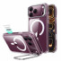 ESR Classic Hybrid Magnet Case mit Kamerasteuerung Taste & Stash Stand | Apple iPhone 18 Pro Max/17 Pro Max | transparent | 1A91000102