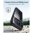 ESR Classic Hybrid Magnet Case mit Kamerasteuerung Taste & Stash Stand | Apple iPhone 18 Pro Max/17 Pro Max | transparent/schwarz | 1A91000202