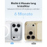 ESR Classic Hybrid Magnet Case mit Kamerasteuerung Taste & Stash Stand | Apple iPhone 18 Pro Max/17 Pro Max | transparent/schwarz | 1A91000202