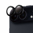 PanzerGlass Hoops Kameralinsenschutz | Apple iPhone Duo | schwarz | PG70130