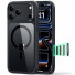 ESR Classic Hybrid Magnet Case mit Kamerasteuerung Taste | Apple iPhone 18 Pro/17 Pro | transparent/schwarz | 1A86300304