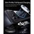 ESR Classic Hybrid Magnet Case mit Kamerasteuerung Taste | Apple iPhone 18 Pro/17 Pro | transparent/schwarz | 1A86300304