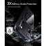 ESR Classic Hybrid Magnet Case mit Kamerasteuerung Taste | Apple iPhone 18 Pro Max/17 Pro Max | transparent/schwarz | 1A86400304