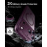ESR Classic Hybrid Magnet Case mit Kamerasteuerung Taste | Apple iPhone 18 Pro Max/17 Pro Max | frosted deep burgundy (transparent) | 1A86402202