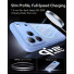ESR Classic Hybrid Magnet Case mit Kamerasteuerung Taste | Apple iPhone 18 Pro Max/17 Pro Max | frosted light blau (transparent) | 1A86402302