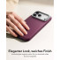 ESR Atelier Leder Magnet Case mit Kamerasteuerung Taste & Stash Stand | Apple iPhone 18 Pro/17 Pro | deep burgundy | 1A91500302