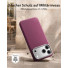 ESR Atelier Leder Magnet Case mit Kamerasteuerung Taste & Stash Stand | Apple iPhone 18 Pro Max/17 Pro Max | deep burgundy | 1A91600302