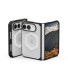 UAG Urban Armor Gear Mouve MagSafe Case | Apple iPhone Duo | ice (transparent)/schwarz | 114566114343