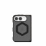 UAG Urban Armor Gear Mouve MagSafe Case | Apple iPhone Duo | ash (grau transparent)/schwarz | 114566113131