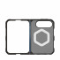 UAG Urban Armor Gear Mouve MagSafe Case | Apple iPhone Duo | ash (grau transparent)/schwarz | 114566113131