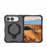 UAG Urban Armor Gear Mouve XTE 360 MagSafe Kickstand Case | Apple iPhone Duo | ash (grau transparent)/schwarz | 114567113131