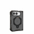 UAG Urban Armor Gear Mouve XTE 360 MagSafe Kickstand Case | Apple iPhone Duo | ash (grau transparent)/schwarz | 114567113131