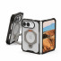 UAG Urban Armor Gear Mouve XTE 360 MagSafe Kickstand Case | Apple iPhone Duo | ice (transparent)/titan | 114567114343