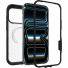Otterbox Defender Pro XT Clear MagSafe Series Case mit Kamerasteuerung Taste | Apple iPhone 18 Pro Max/17 Pro Max | Dark Side - transparent/schwarz | 77-000989