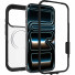 Otterbox Defender Pro XT Clear MagSafe Series Case mit Kamerasteuerung Taste | Apple iPhone 18 Pro/17 Pro | Dark Side - transparent/schwarz | 77-000978