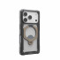 UAG Urban Armor Gear Plasma XTE 360 MagSafe Kickstand Case | Apple iPhone 18 Pro/17 Pro | ash (grau)/titan/transparent | 114573113136