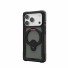 UAG Urban Armor Gear Plasma XTE 360 MagSafe Kickstand Case | Apple iPhone 18 Pro/17 Pro | schwarz/orange/grau transparent | 114573114097