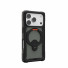 UAG Urban Armor Gear Plasma XTE 360 MagSafe Kickstand Case | Apple iPhone 18 Pro/17 Pro | schwarz/orange/grau transparent | 114573114097