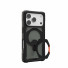 UAG Urban Armor Gear Plasma XTE 360 MagSafe Kickstand Case | Apple iPhone 18 Pro/17 Pro | schwarz/orange/grau transparent | 114573114097