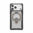 UAG Urban Armor Gear Plasma XTE 360 MagSafe Kickstand Case | Apple iPhone 18 Pro Max/17 Pro Max | ash (grau)/titan/transparent | 114572113136