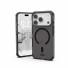 UAG Urban Armor Gear Plyo LT MagSafe Case | Apple iPhone 18 Pro/17 Pro | ash (grau transparent)/schwarz | 114593113140